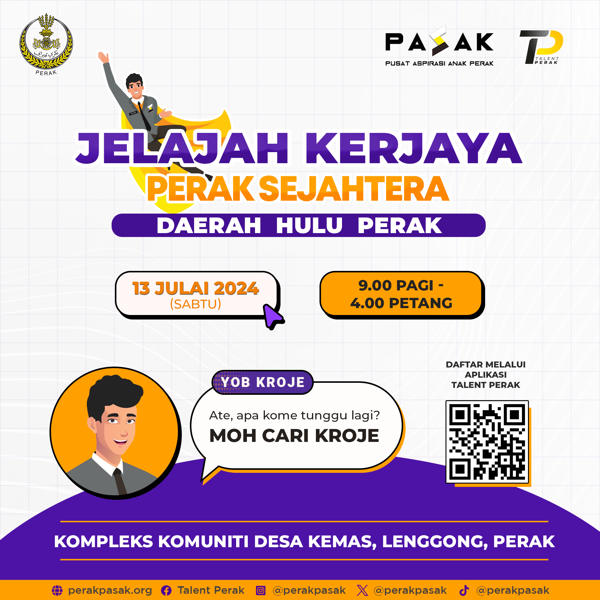 Jelajah Kerjaya Perak Sejahtera Daerah Hulu Perak